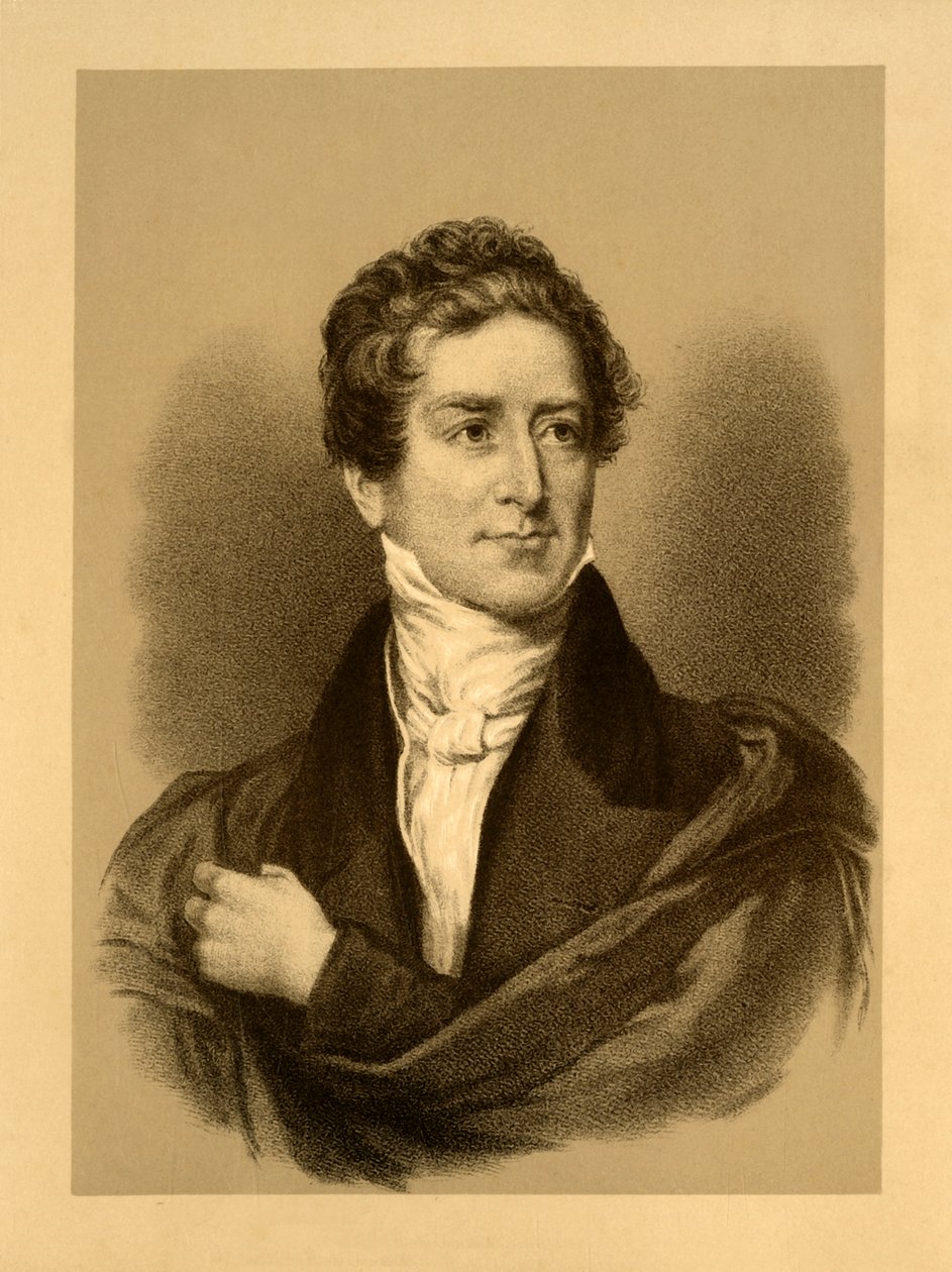 Sir Robert Peel, Bart. Premier 1834-1835 és 1841-1846, c1820, c1880. alkotó: Thomas Lawrence