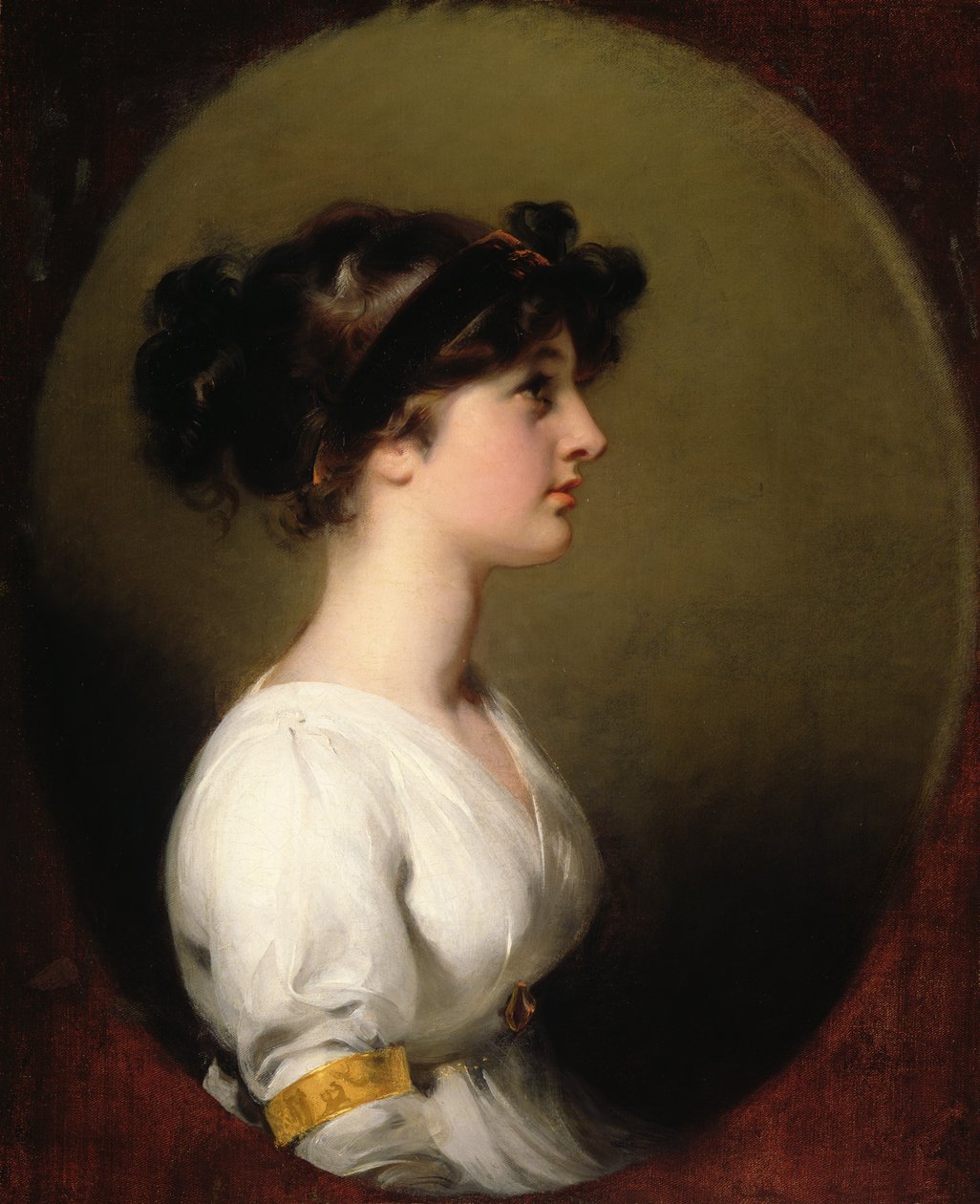 A Hon. Caroline Upton, 1800 körül alkotó: Thomas Lawrence