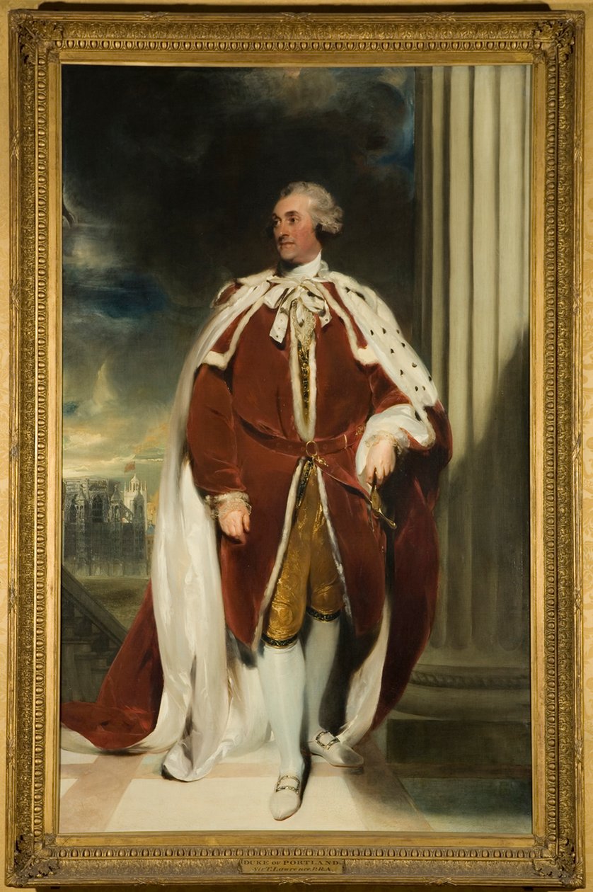 William Henry Cavendish-Bentinck, Portland 3. hercege alkotó: Thomas Lawrence