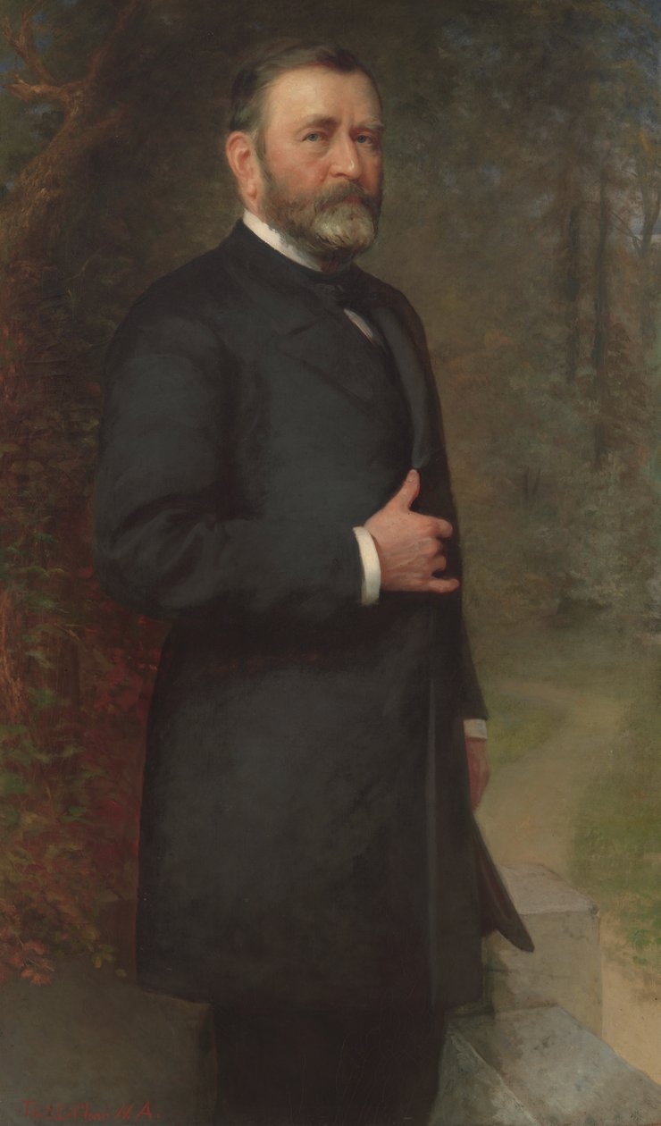 Ulysses S. Grant, c. 1880. alkotó: Thomas Le Clear