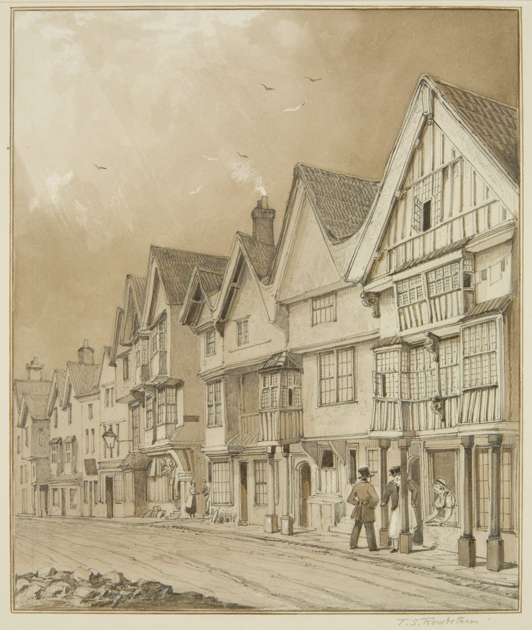 Nyugati oldal, Temple Street, White