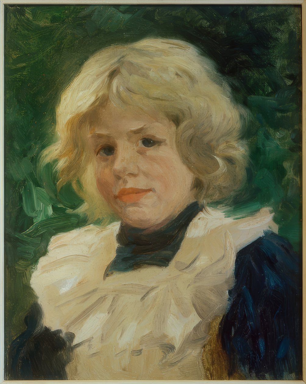 Egy szőke lány portréja alkotó: Thomas Ludwig Herbst