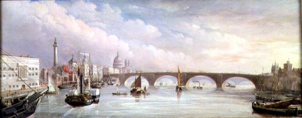 Billingsgate megközelítés (olaj, vászon) alkotó: Thomas Mann Baynes