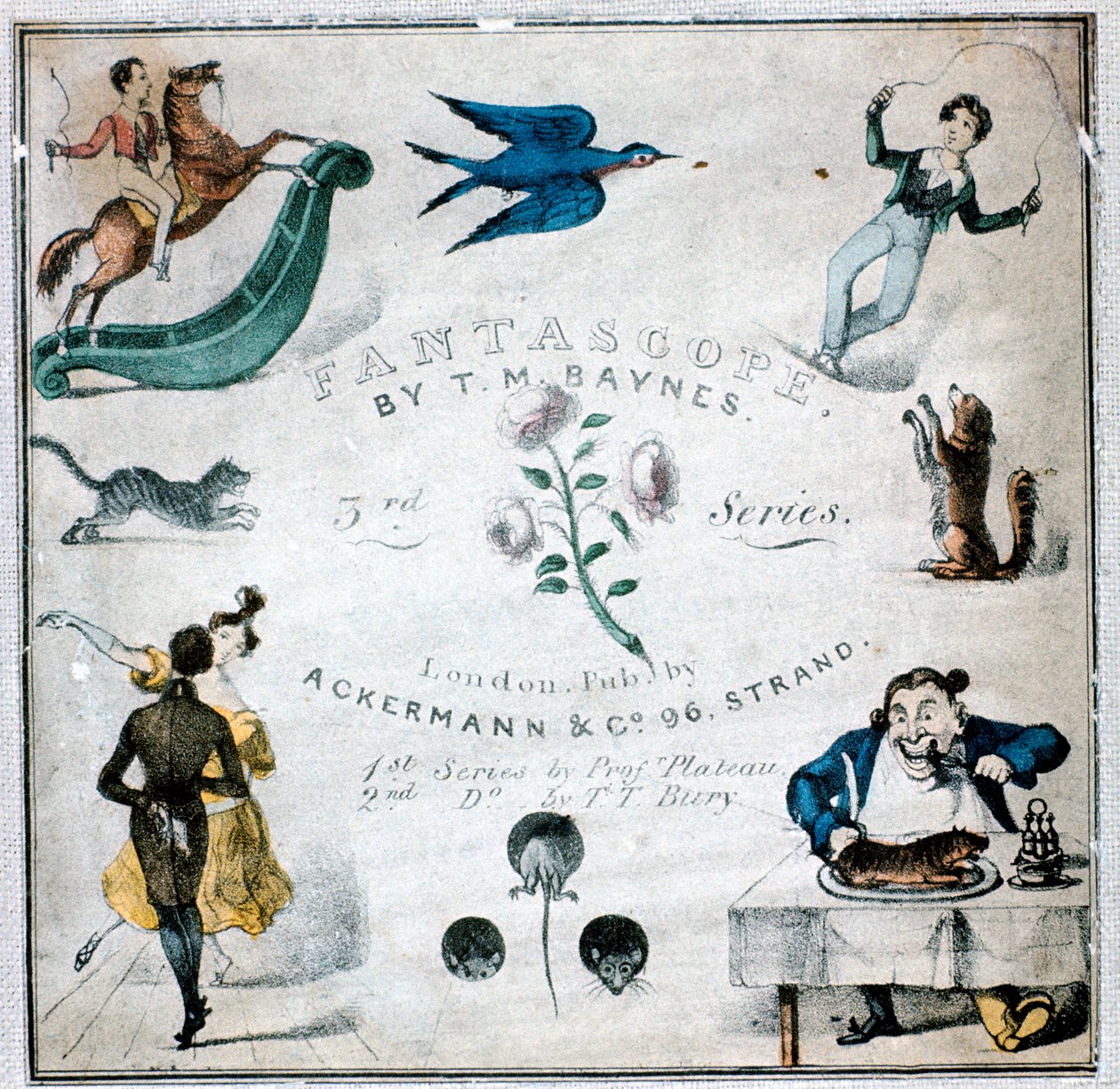 Útmutató egy fantascope-hoz, 1833. alkotó: Thomas Mann Baynes