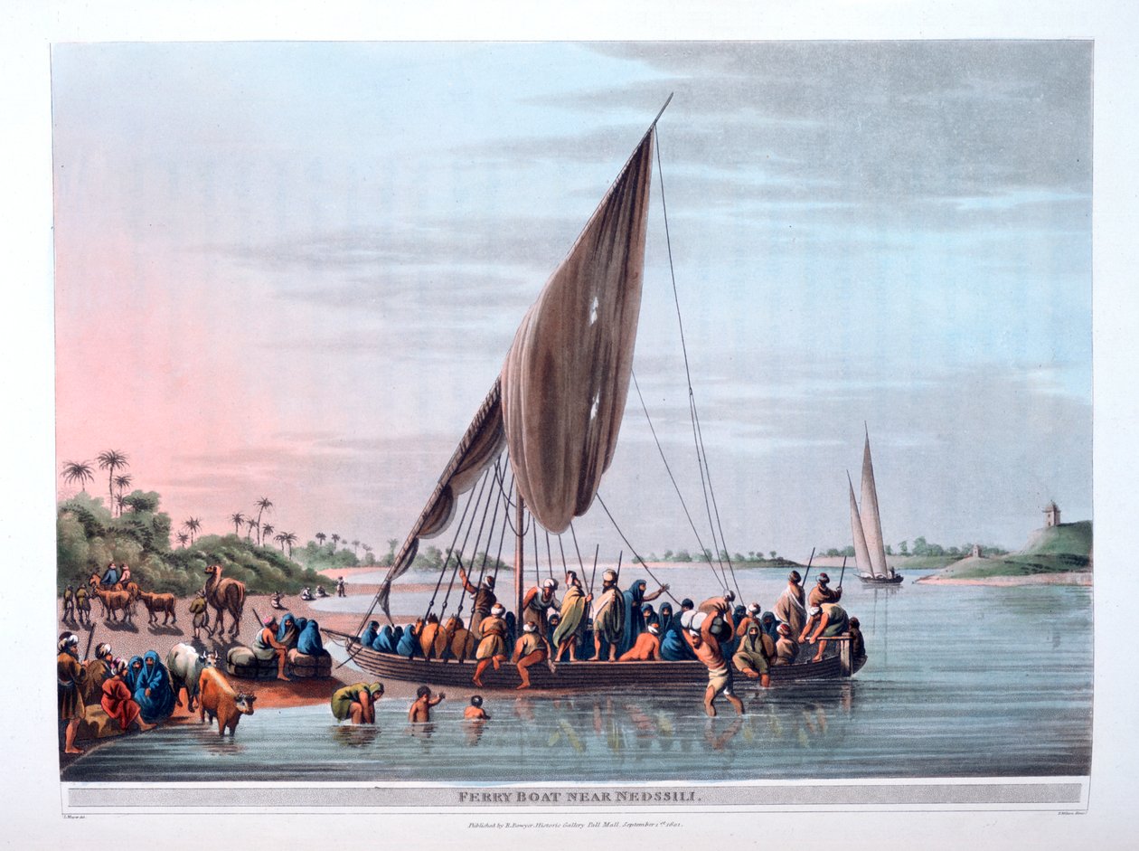 Komp Nedssili közelében, 1801 alkotó: Thomas Milton