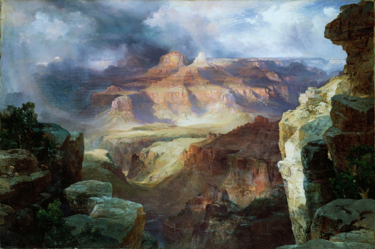 A természet csodája alkotó: Thomas Moran