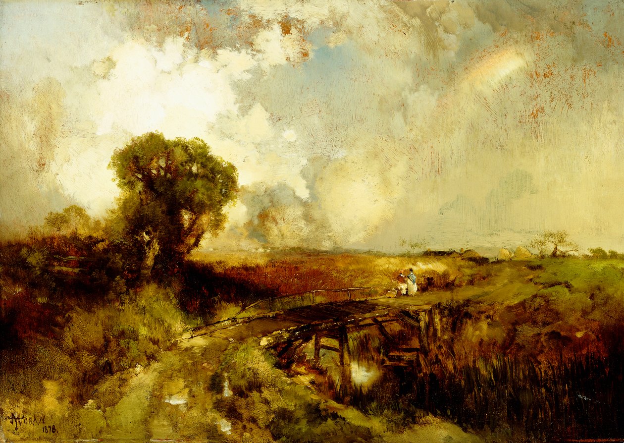 Nyári zápor, 1878 alkotó: Thomas Moran