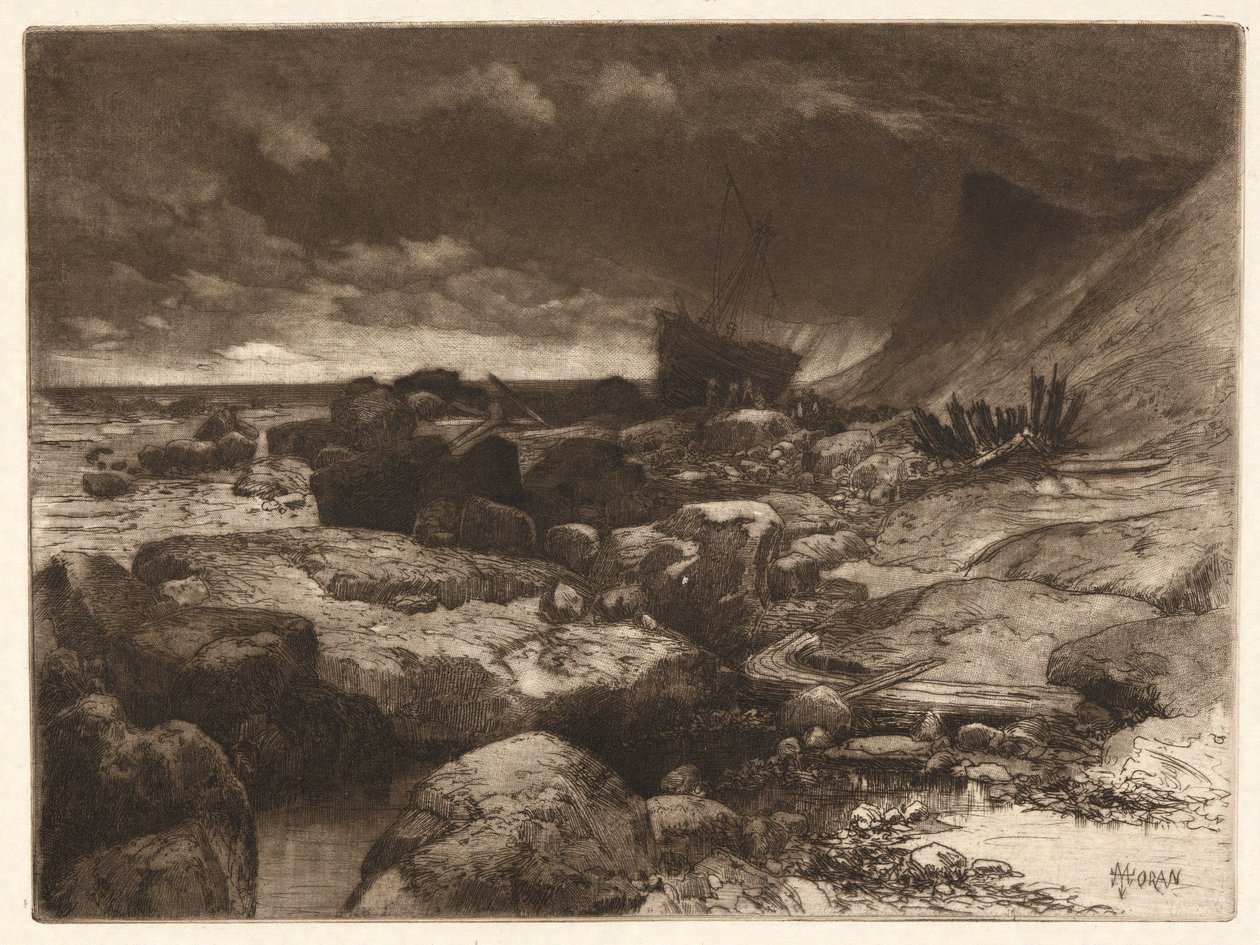Egy roncs alkotó: Thomas Moran
