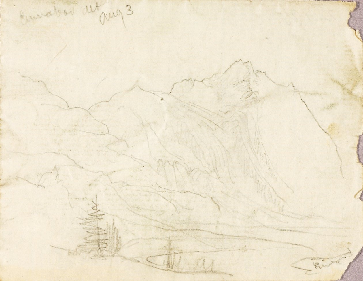 Cinnabar Mt. alkotó: Thomas Moran