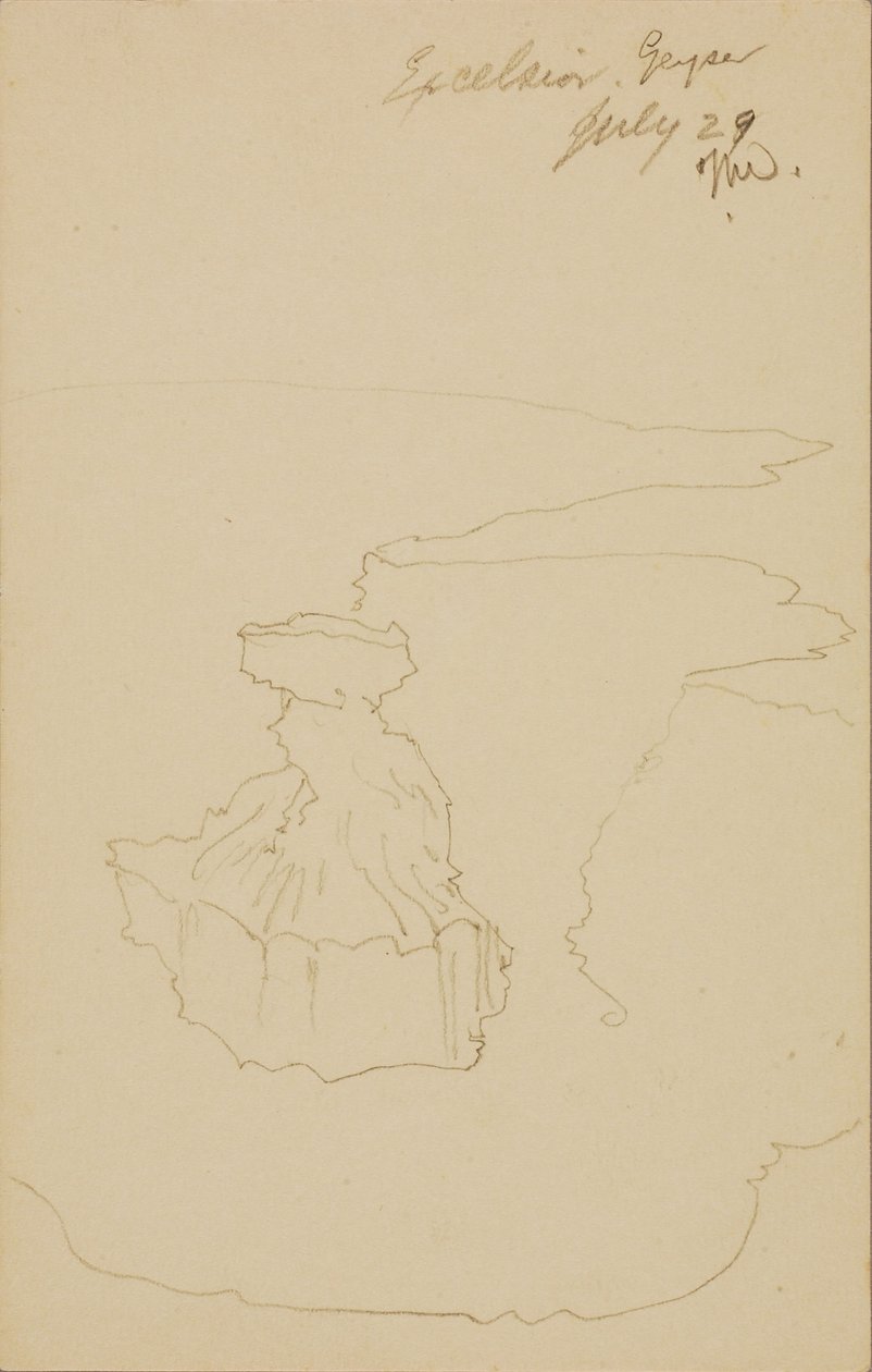 Excelsior Gejzír, Yellowstone Park alkotó: Thomas Moran