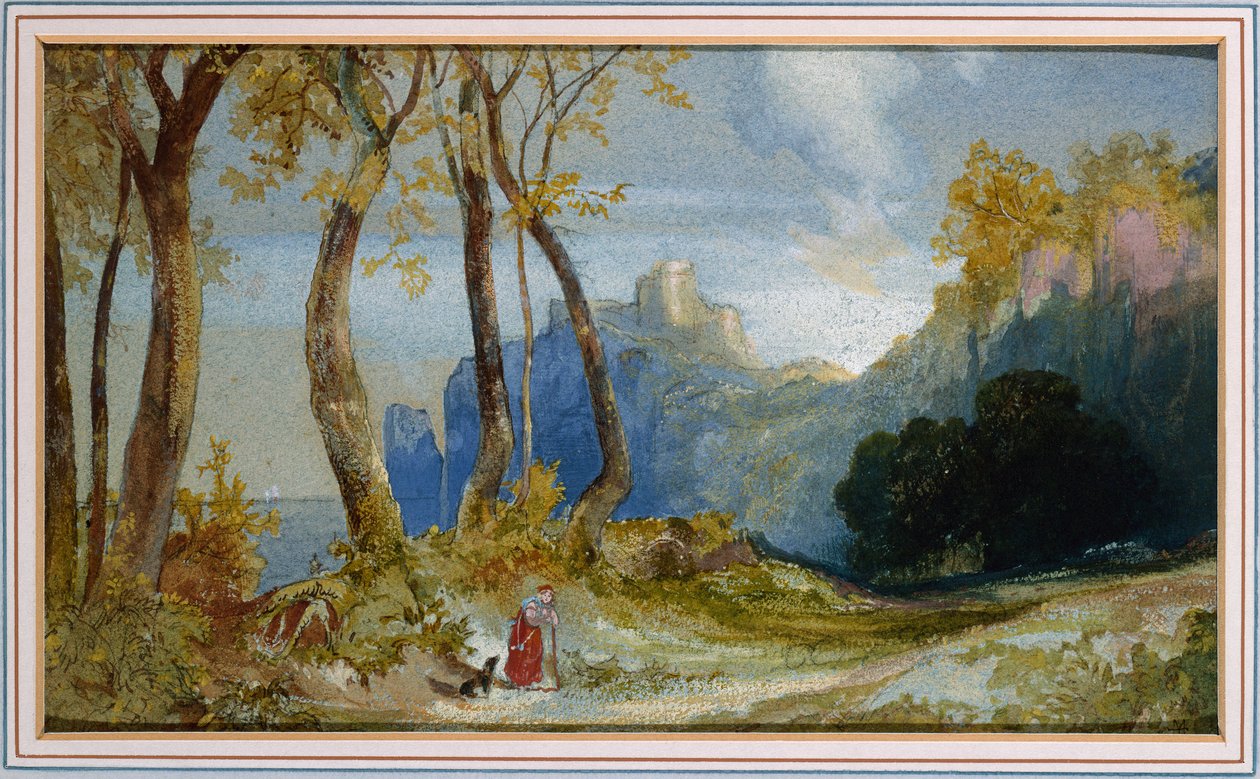 A hegyekben alkotó: Thomas Moran