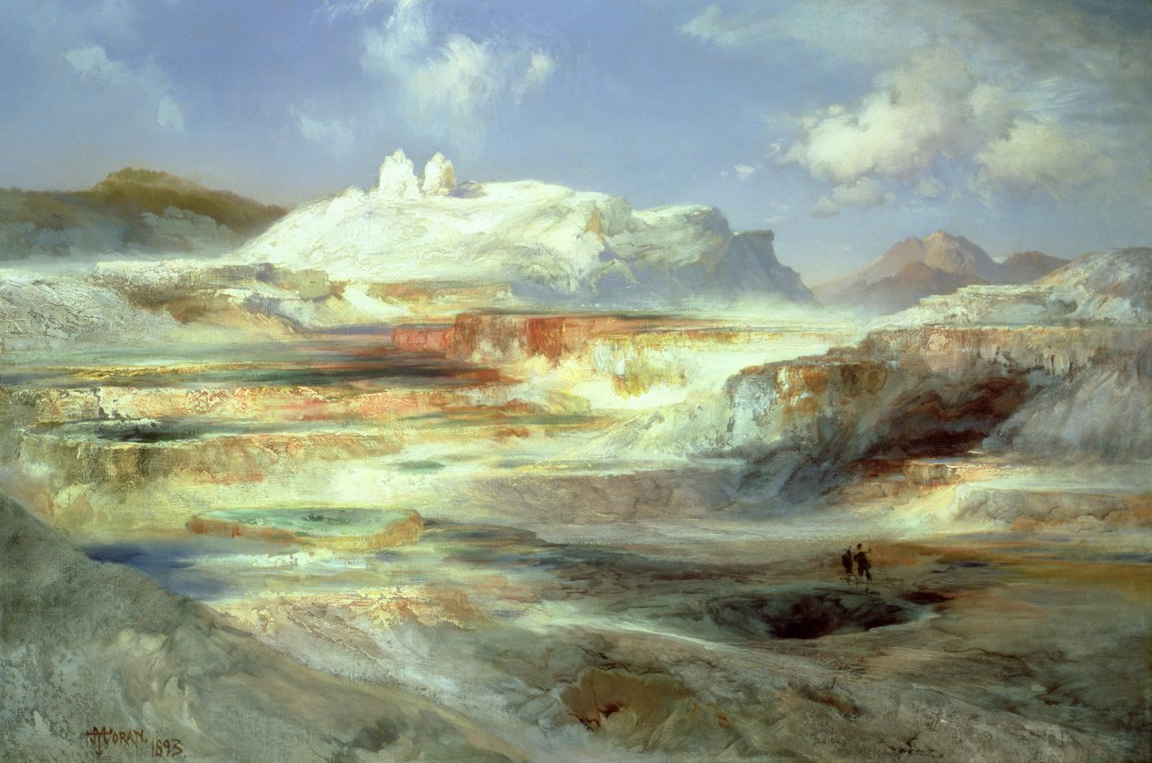 Jupiter terasz, Yellowstone alkotó: Thomas Moran