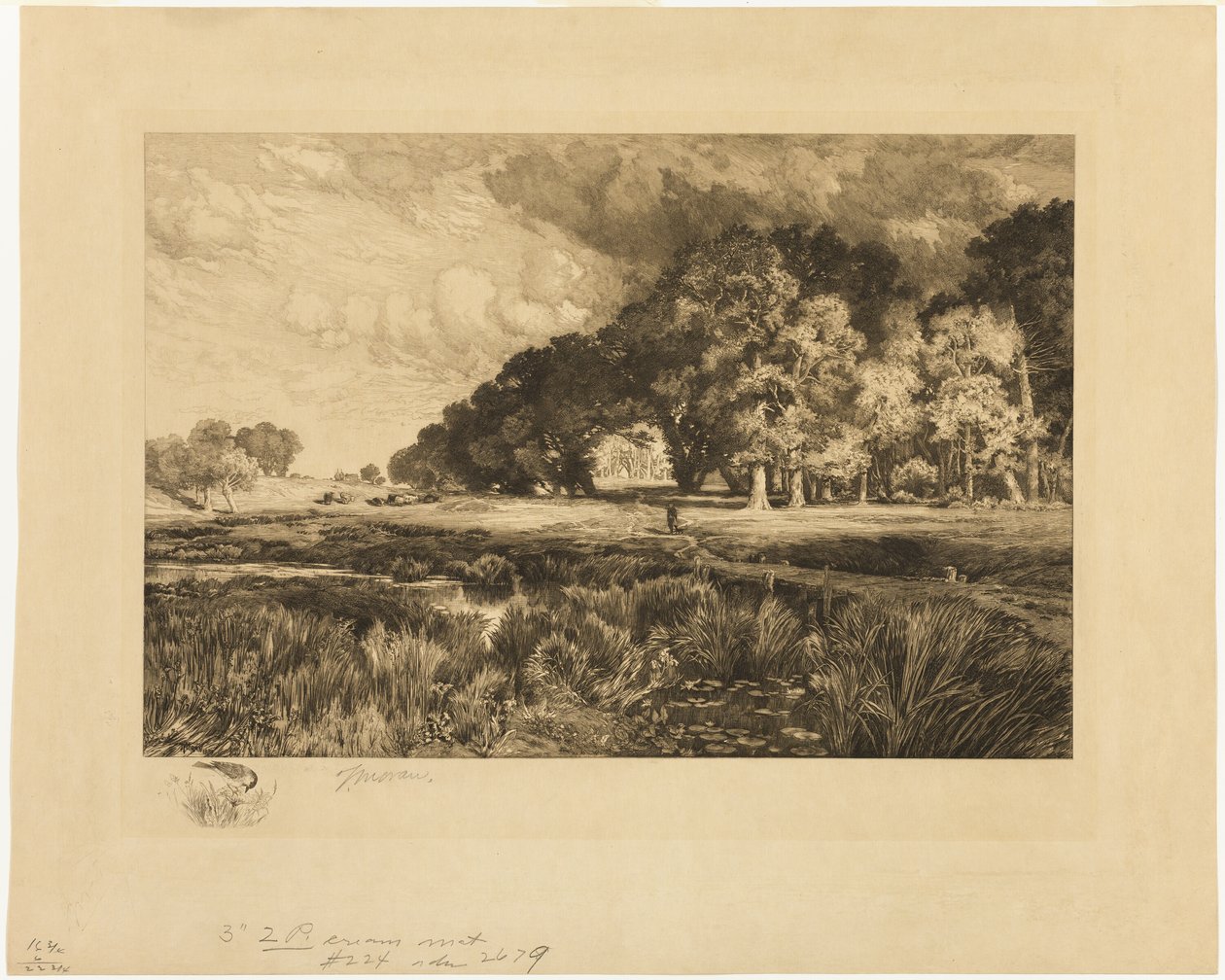 Long Island-i táj alkotó: Thomas Moran
