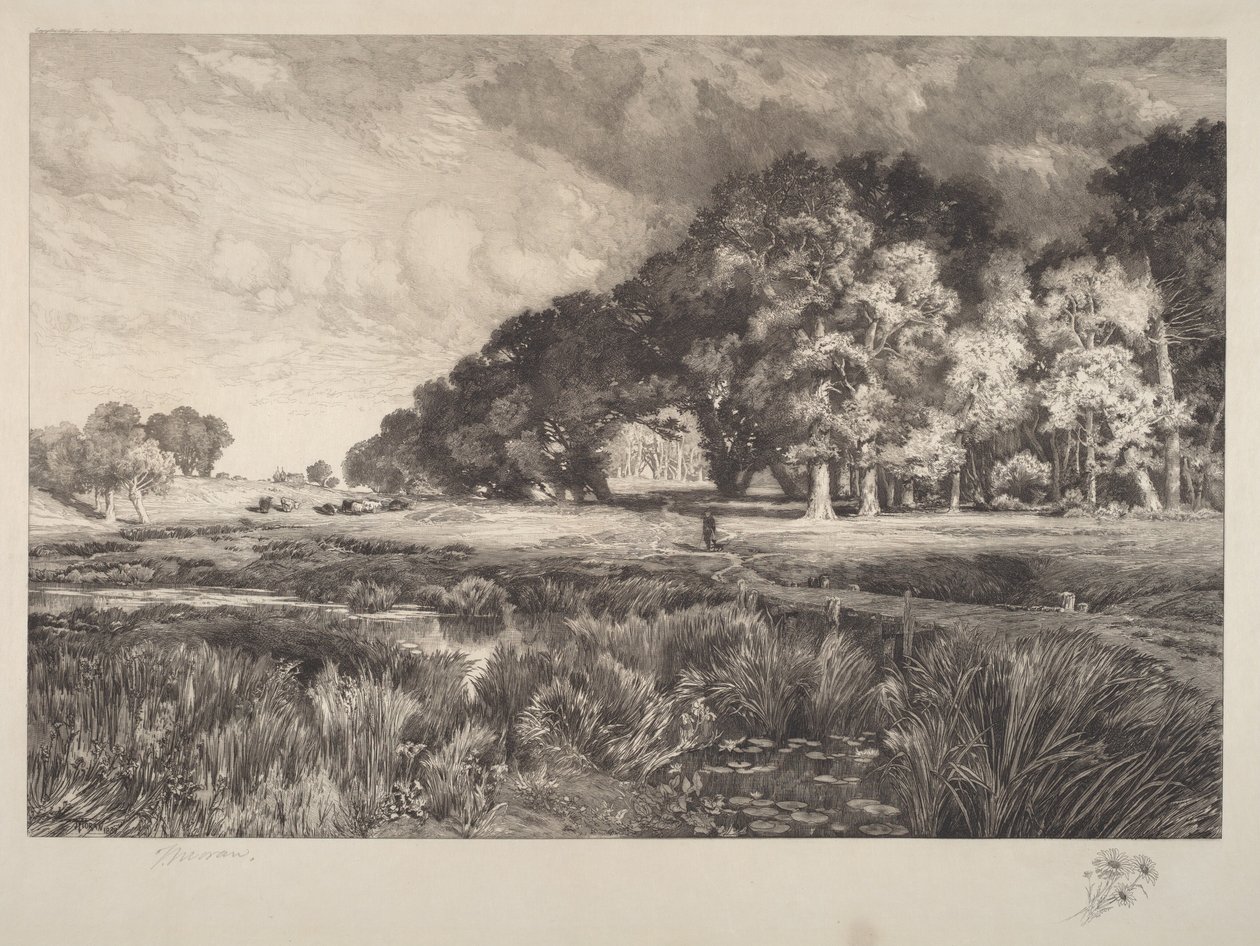Long Island tájképe alkotó: Thomas Moran