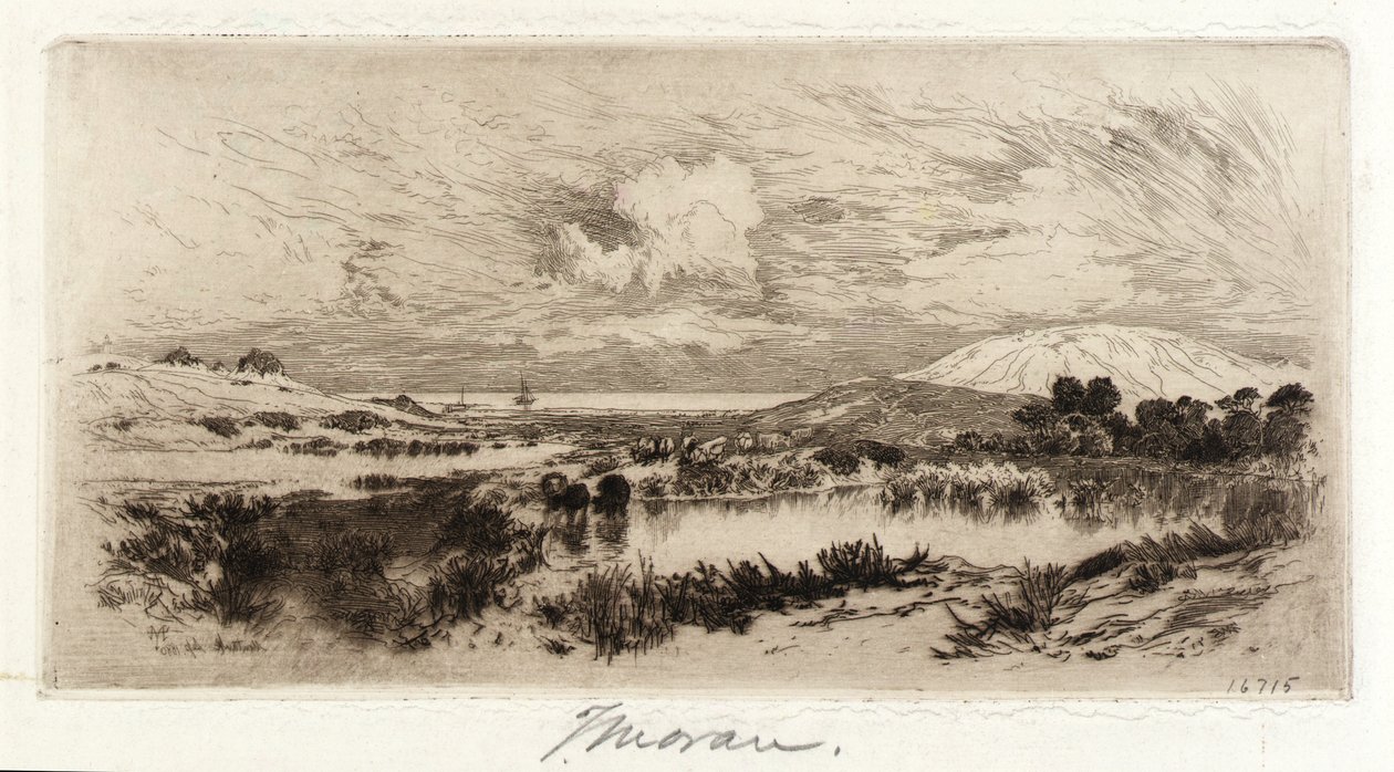 Montauk alkotó: Thomas Moran