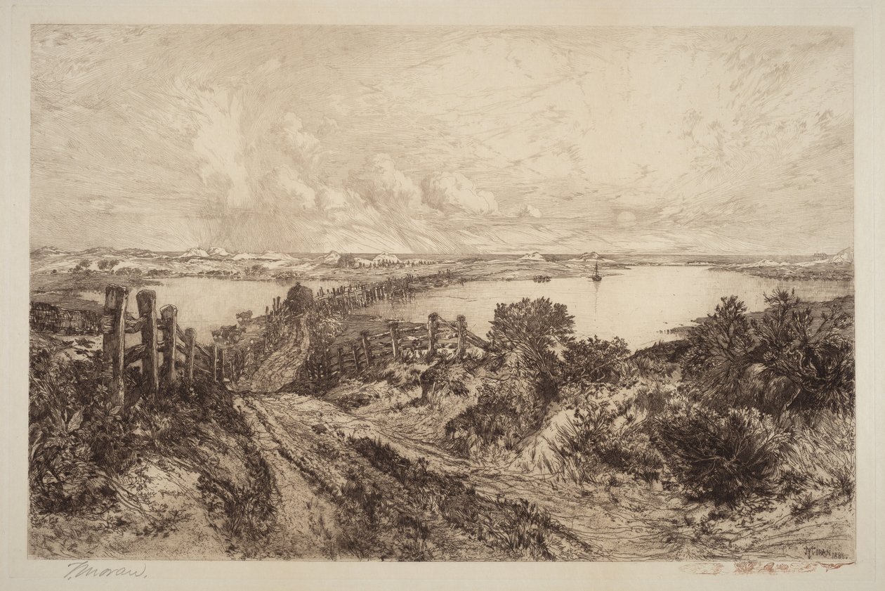 Reggel alkotó: Thomas Moran