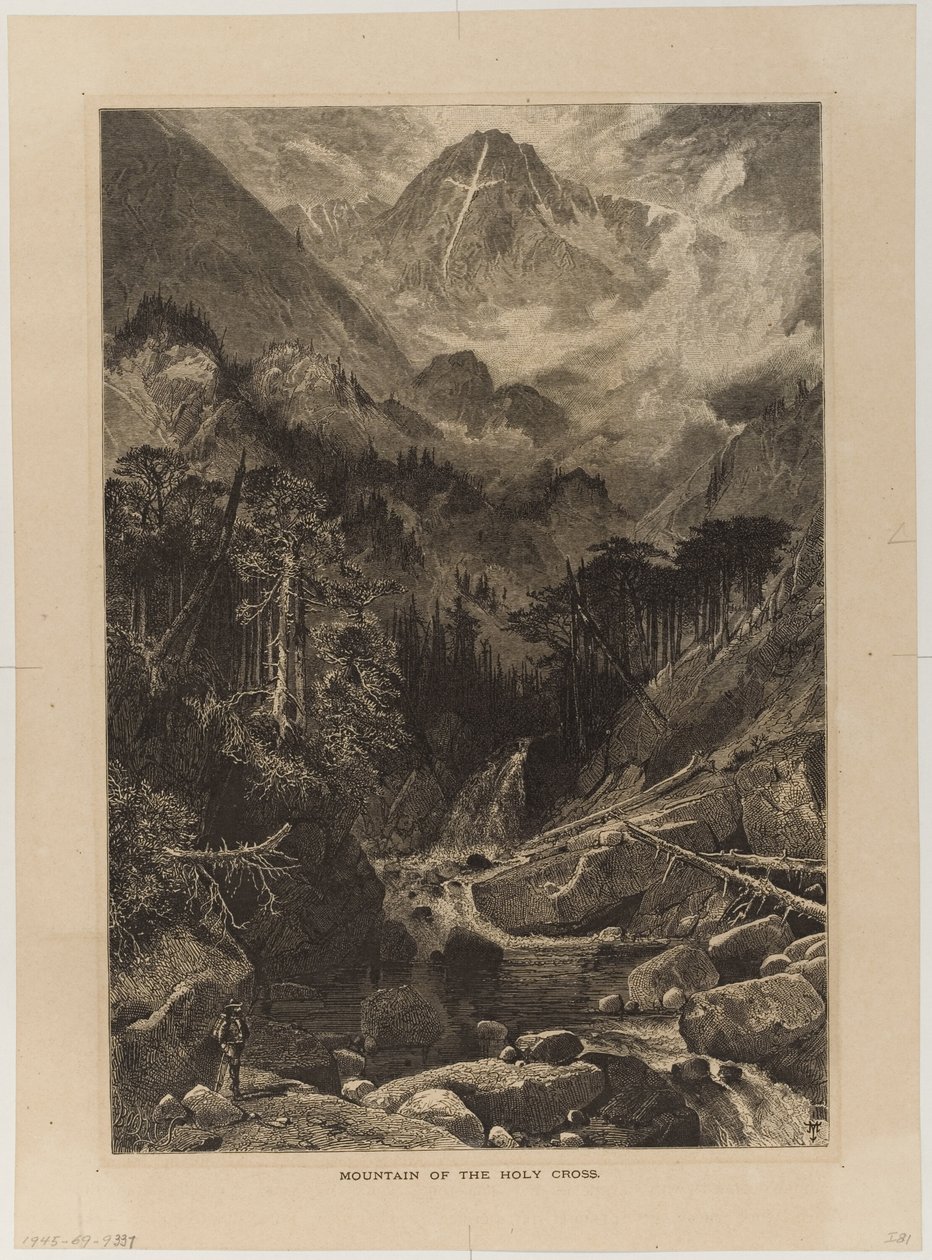 A Szent Kereszt hegye, Colorado alkotó: Thomas Moran