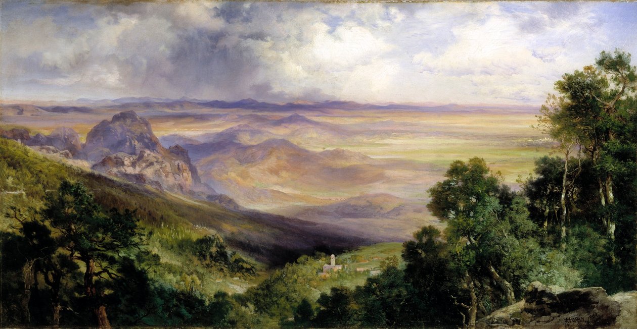 Cuernavaca völgye alkotó: Thomas Moran