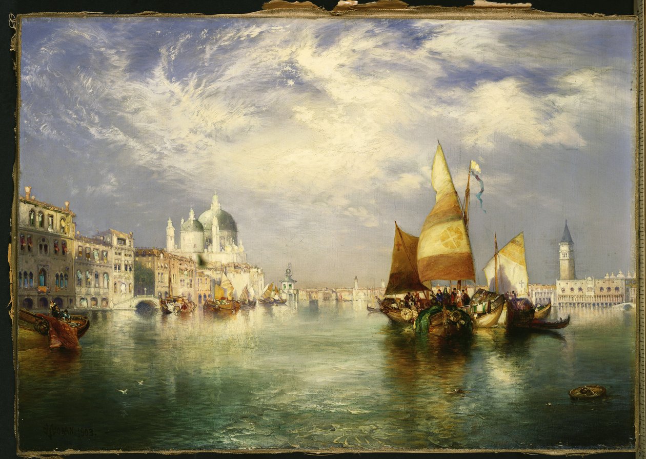 Velence alkotó: Thomas Moran
