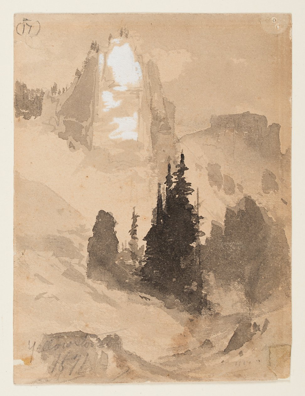 Yellowstone alkotó: Thomas Moran