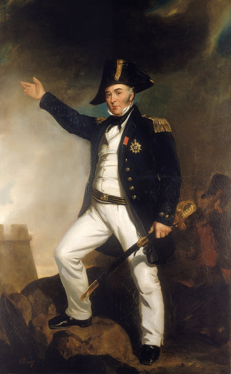 Sir Charles Napier admirális (1786-1860) alkotó: Thomas Musgrave Joy