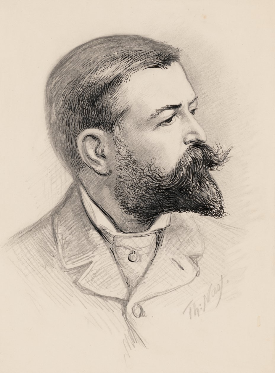 Thomas Nast önarcképe alkotó: Thomas Nast