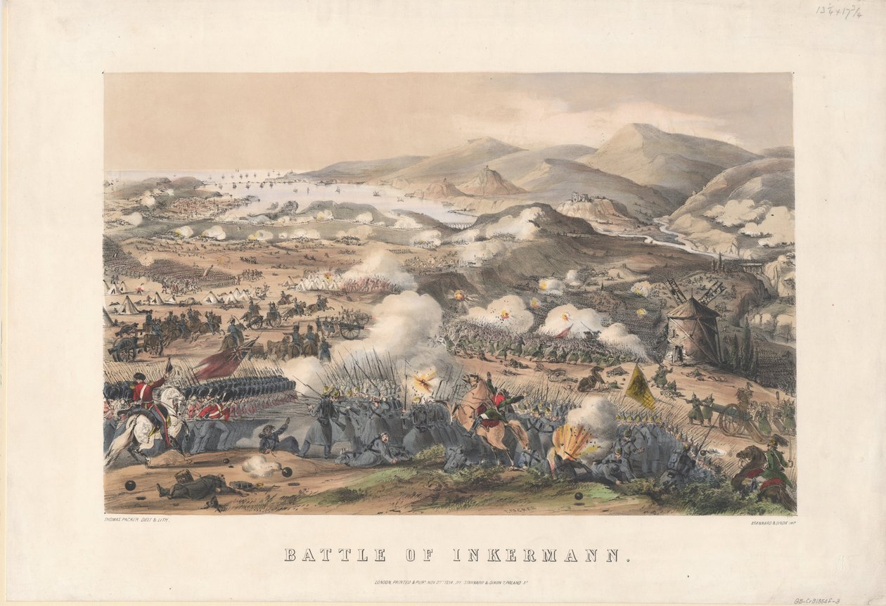 Az inkermani csata 1854. november 5-én alkotó: Thomas Packer