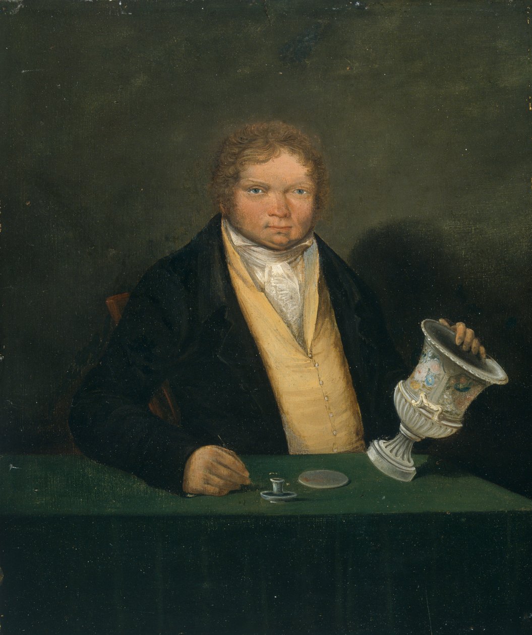 Önarckép (1810-1820 körül) (Olaj, tábla) alkotó: Thomas Pardoe