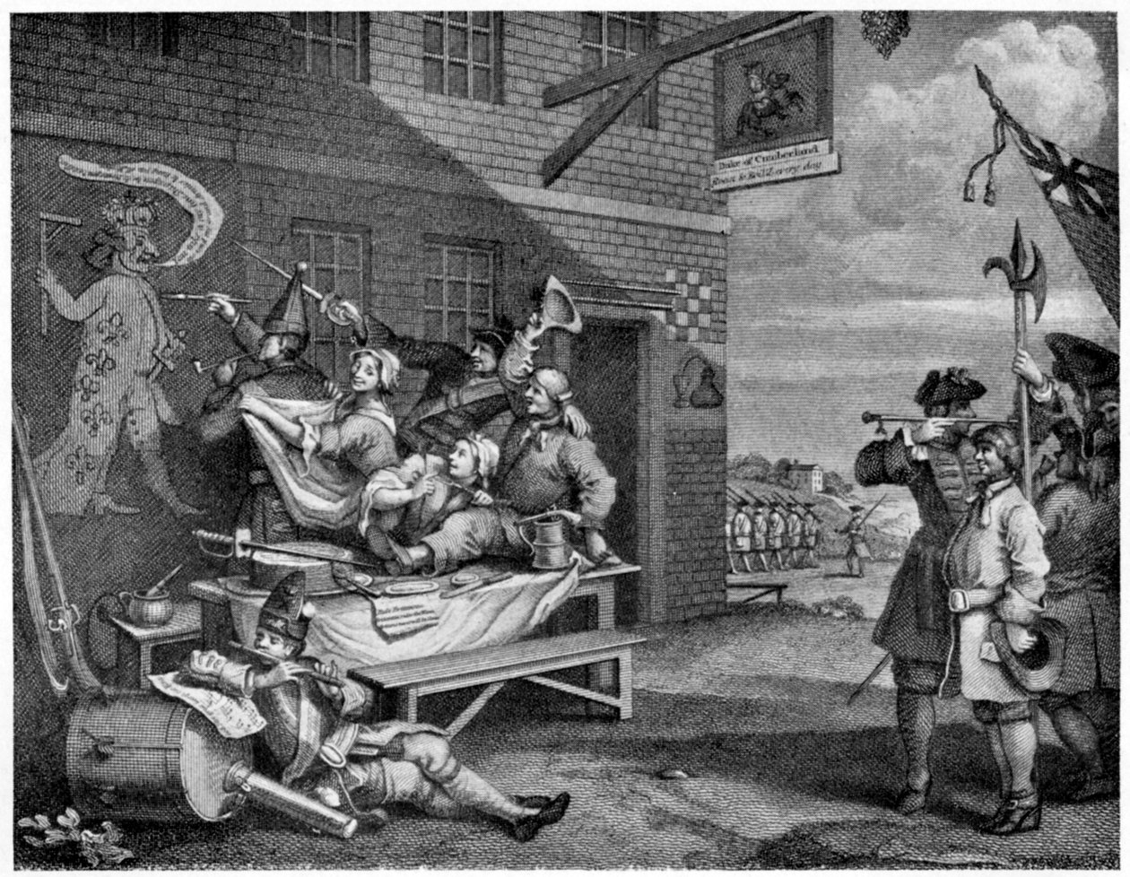Az invázió, Anglia”, 1834-1860, 1910. alkotó: Thomas Phillibrown