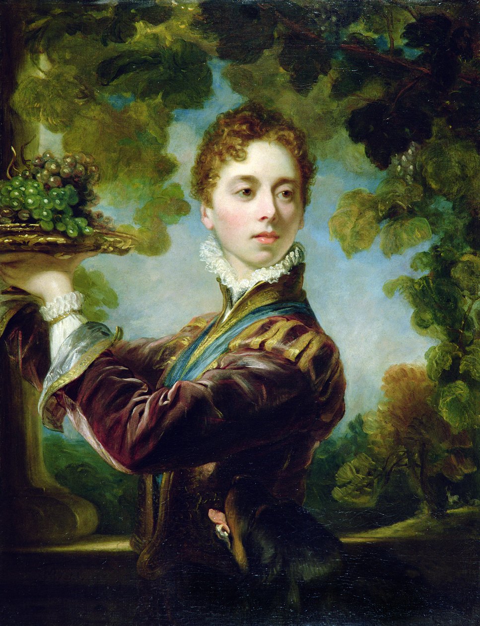 Lady Caroline Lamb (olaj, vászon) alkotó: Thomas Phillips