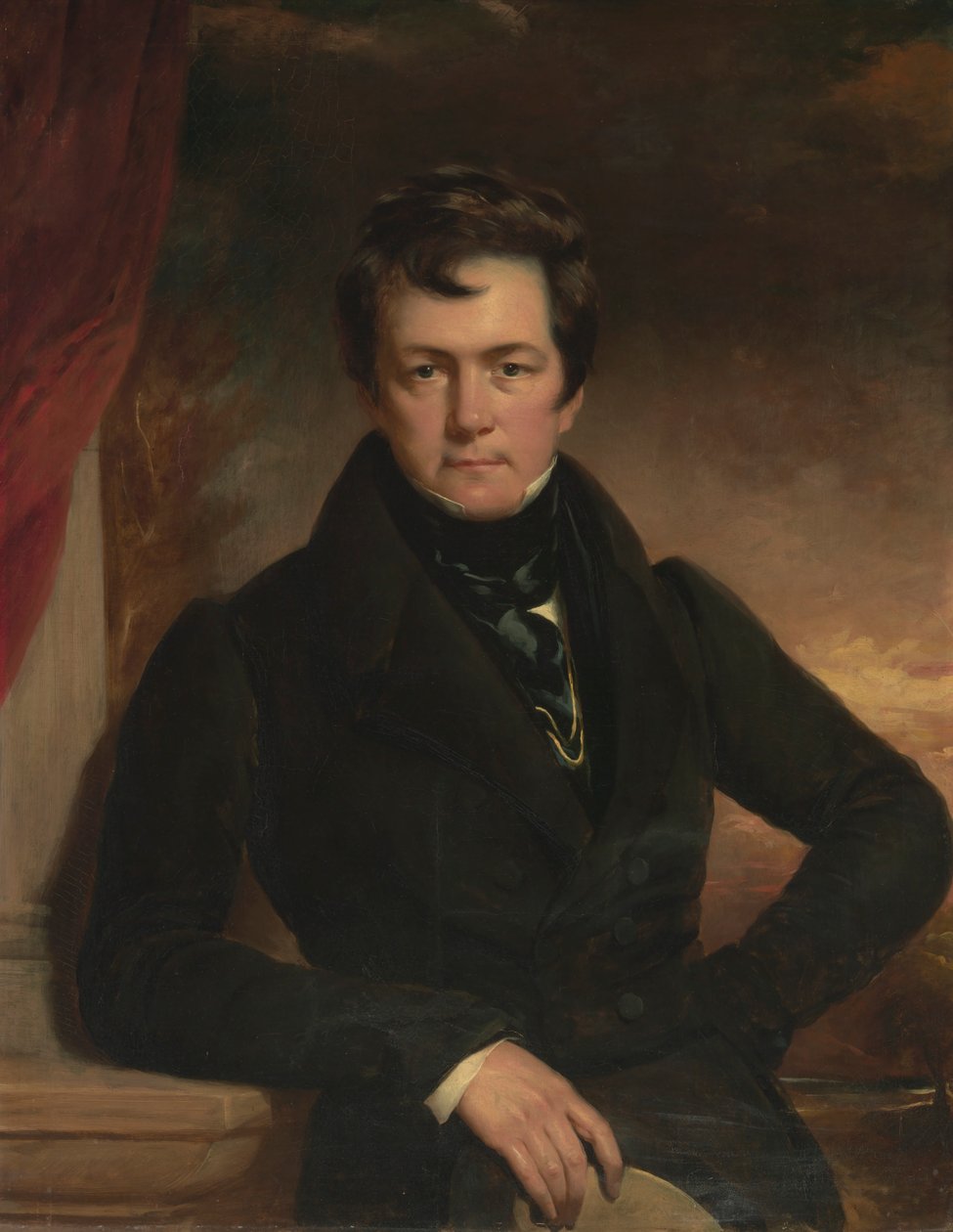 Charles Frederick Schlaberg portréja, London, 1827 alkotó: Thomas Phillips