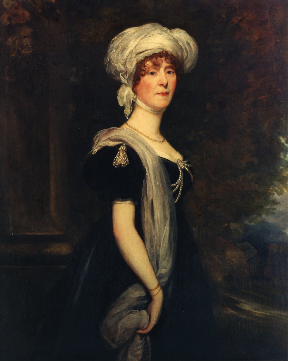 Frances portréja, Hugh, Northumberland 2. hercege felesége (olaj, vászon) alkotó: Thomas Phillips