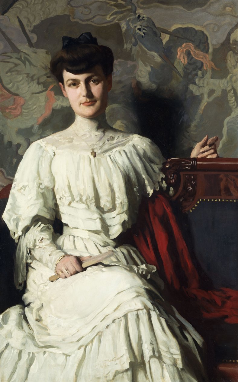 Marthe Hientz portréja, c. 1906 alkotó: Thomas Pollock Anschutz