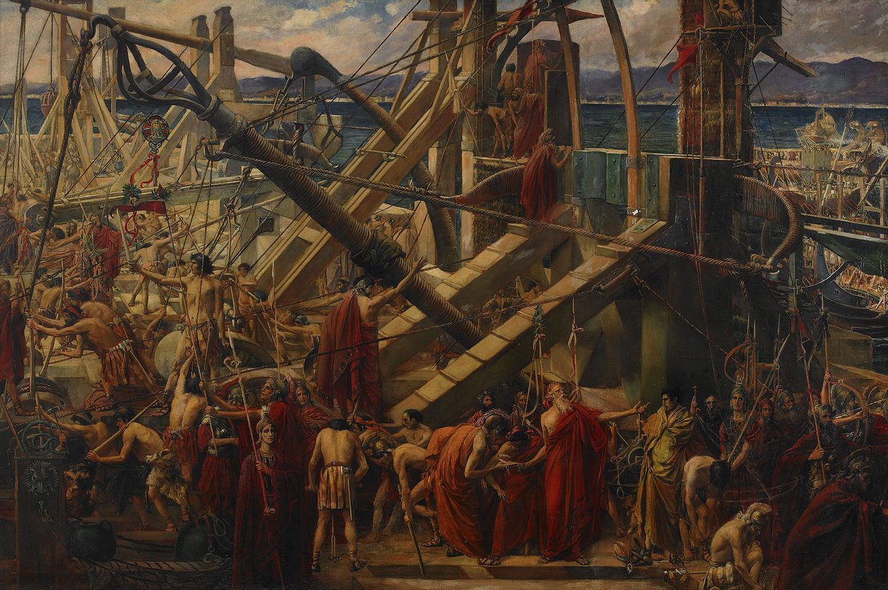 Syracuse ostroma, 1895 alkotó: Thomas Ralph Spence