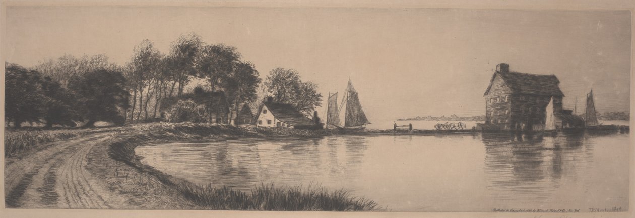 Tájkép alkotó: Thomas Rathbone Manley