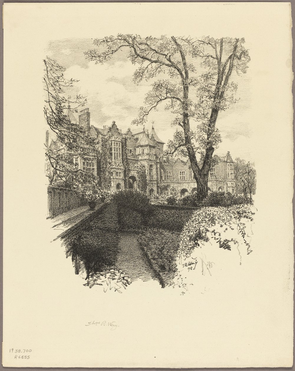 Holland ház alkotó: Thomas Robert Way