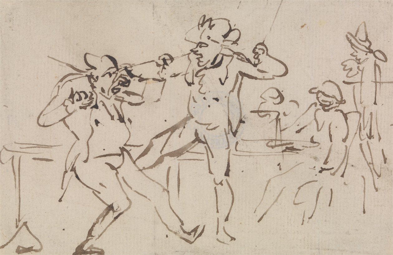 Felfedeztek egy kártyákat elrejtő „fekete lábat” (tanulmány) alkotó: Thomas Rowlandson