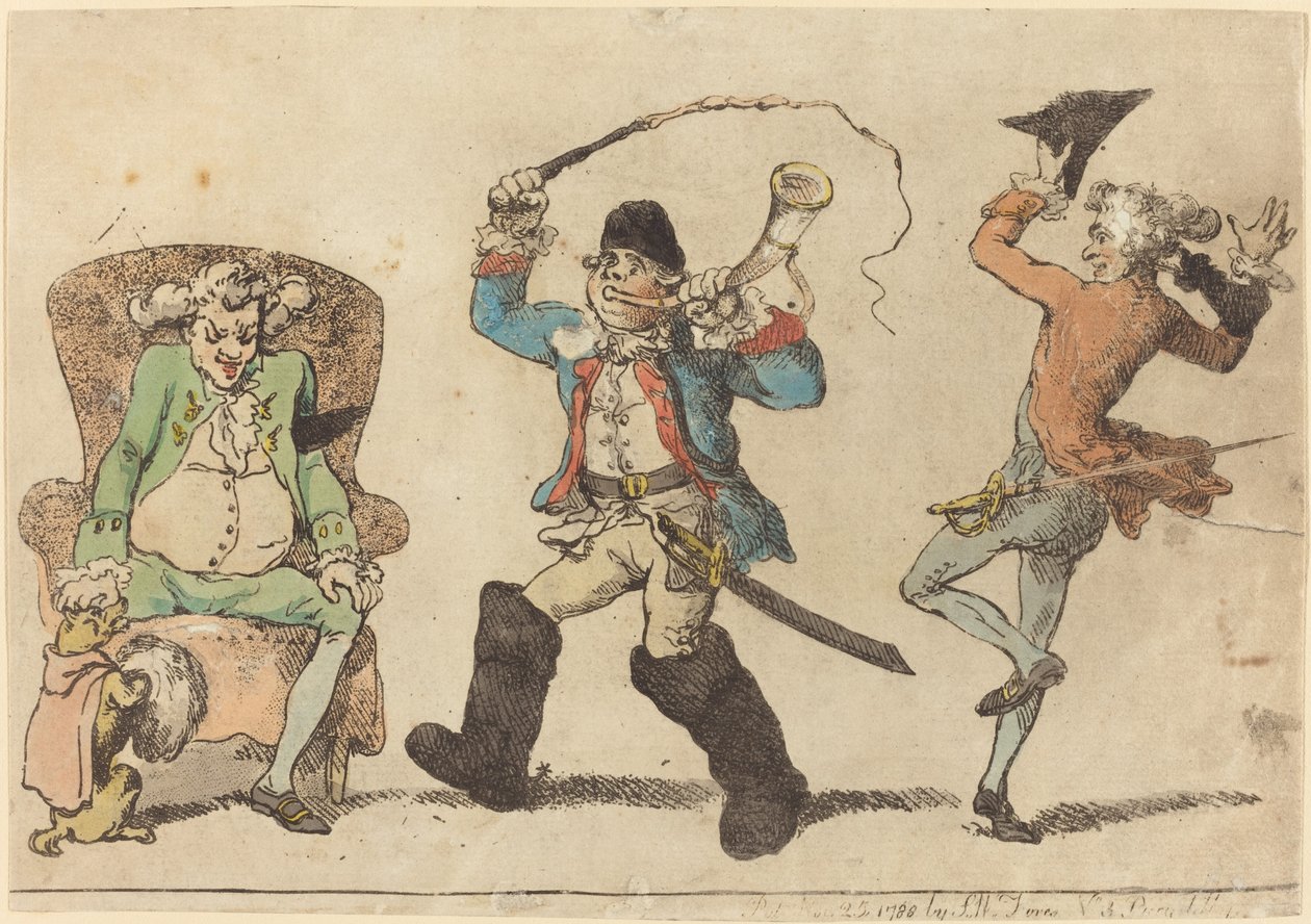 Egy francia novemberben alkotó: Thomas Rowlandson