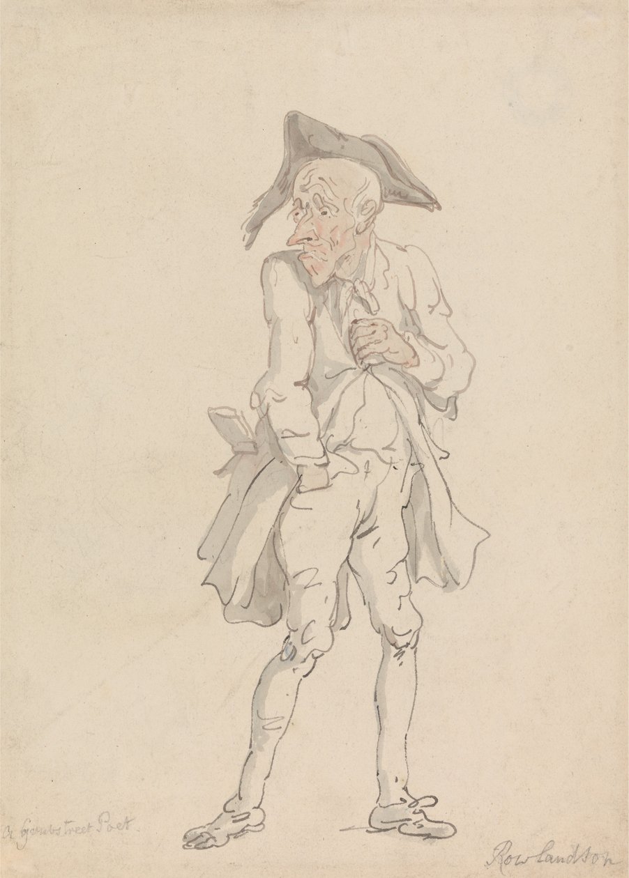 Egy Grub Street-i költő alkotó: Thomas Rowlandson