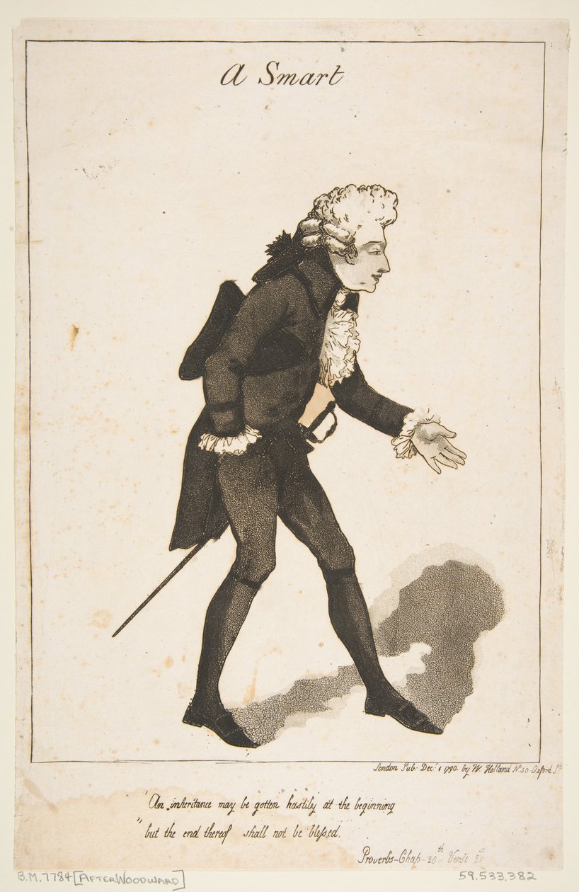 Egy okos, 1790. december 1. alkotó: Thomas Rowlandson