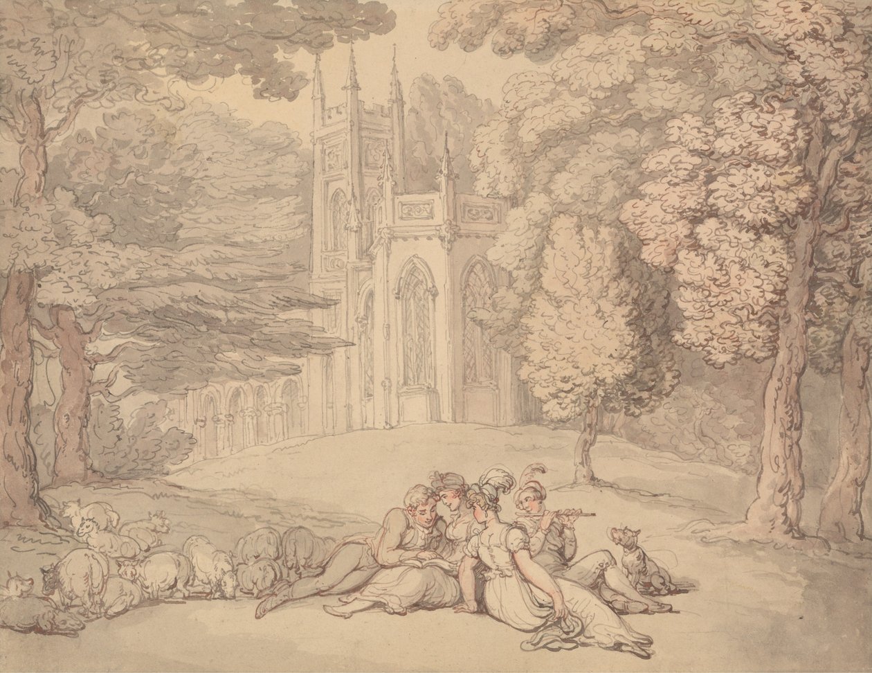 Egy nyári idill alkotó: Thomas Rowlandson