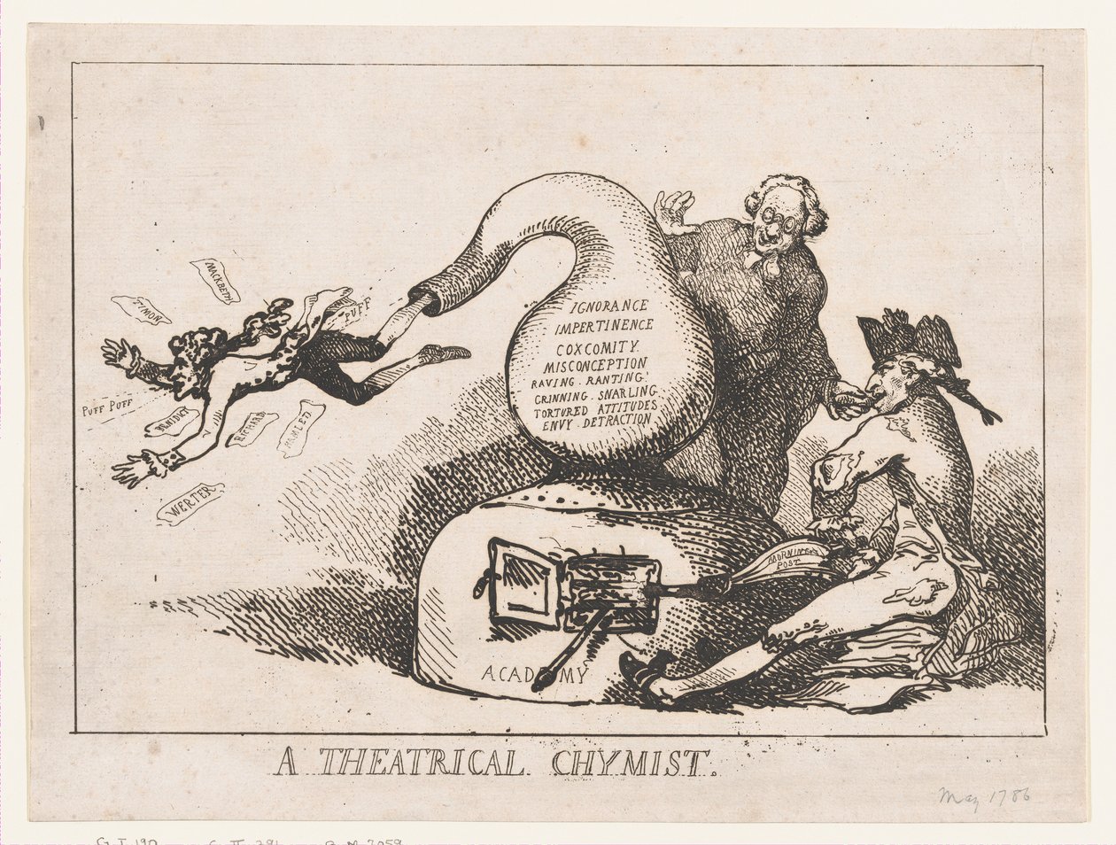 Egy színházi kémikus alkotó: Thomas Rowlandson