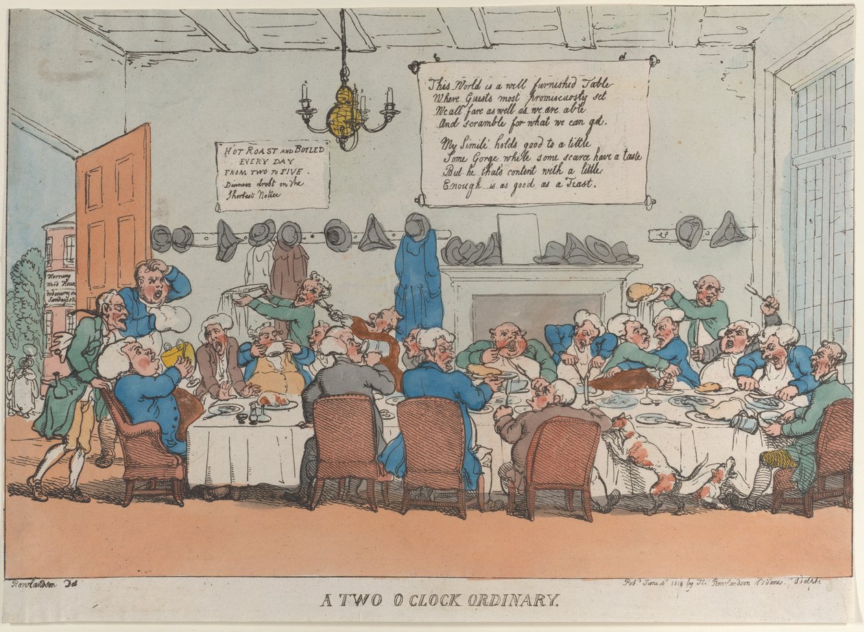 Kétórai rendes, 1811. június 4., 1811. június 4. alkotó: Thomas Rowlandson