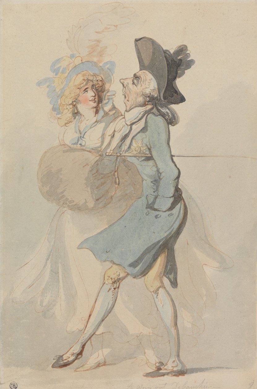 Egy kimerült kicsapongó alkotó: Thomas Rowlandson