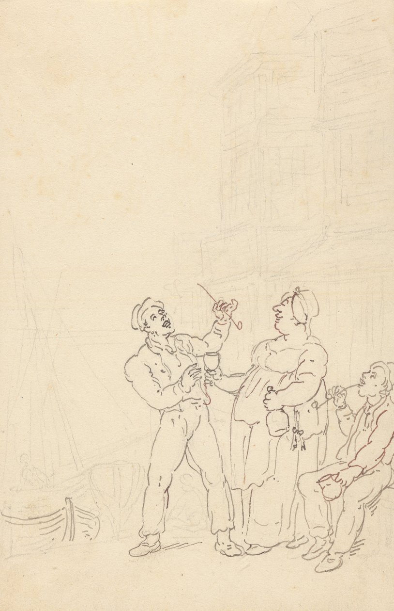Albumrajz alkotó: Thomas Rowlandson