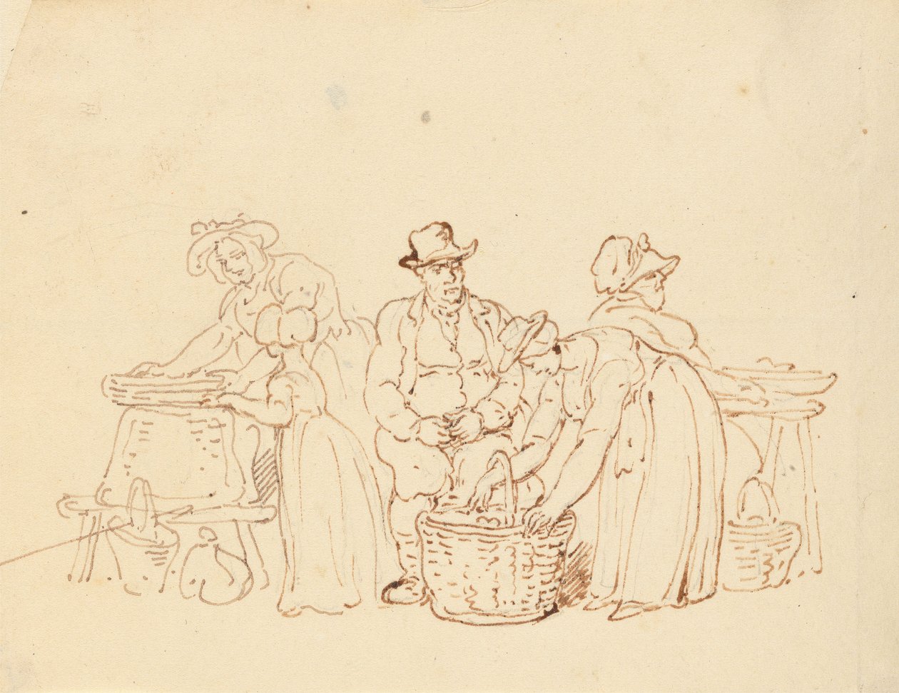 Albumrajz alkotó: Thomas Rowlandson
