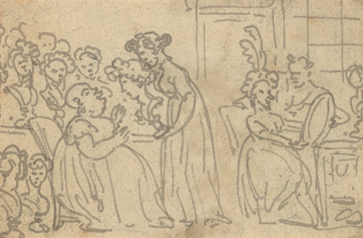 Albumrajz alkotó: Thomas Rowlandson