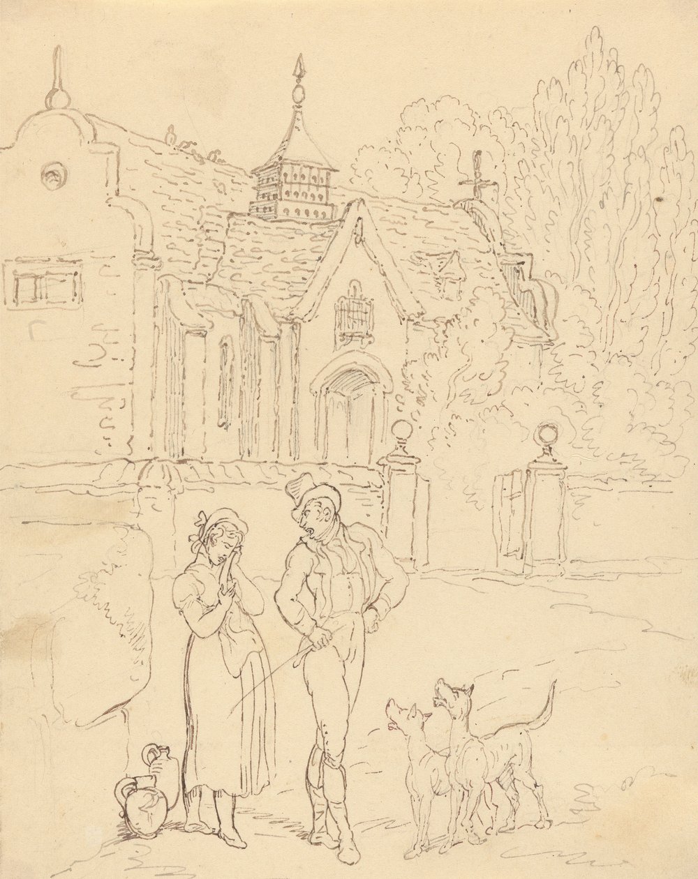 Albumrajz alkotó: Thomas Rowlandson