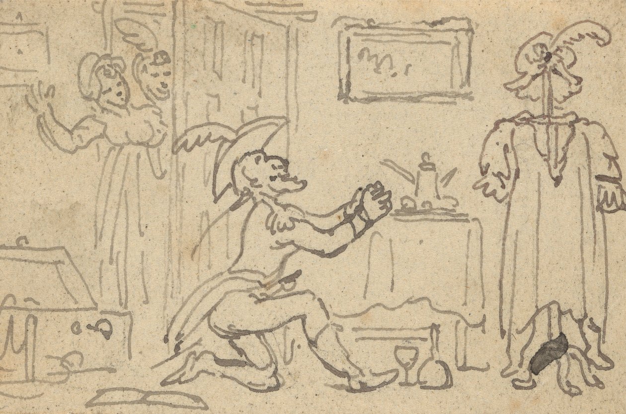 Albumrajz alkotó: Thomas Rowlandson