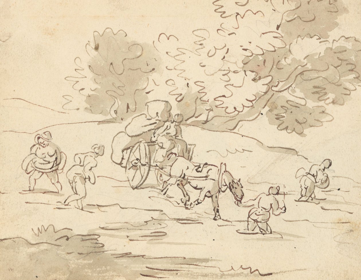 Albumrajz alkotó: Thomas Rowlandson